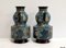 Late 19th Century Cloisonne Enamel Vases, Japan, Set of 2 13