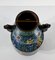 Late 19th Century Cloisonne Enamel Vases, Japan, Set of 2 17