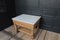 Oak and Carrara Marble Kitchen Island 5