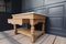 Oak and Marble Kitchen Work Table 7