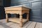 Oak and Marble Kitchen Work Table 6