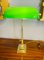 Ministerial Churchill Lamp in Bronze and Opaline Glass 13