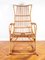 Mid-Century Rocking Chair in Rattan from Uluv, 1960s 13