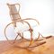 Mid-Century Rocking Chair in Rattan from Uluv, 1960s, Image 16