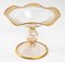 Clea Glass & Gold Rim Fruit Bowl 3