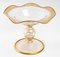 Clea Glass & Gold Rim Fruit Bowl, Image 3