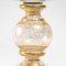 Clea Glass & Gold Rim Fruit Bowl, Image 2