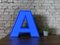 Large Vintage Light Letter A, 1970s 4