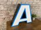 Large Vintage Light Letter A, 1970s 2