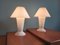 Mushroom Lampen aus Opalglas von Peill & Putzler, 2er Set 5