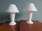 Mushroom Lamps in Opaline from Peill & Putzler, Set of 2 2