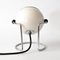 Space Age White Eyeball Table Lamp, 1970s, Image 4