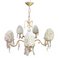 Vintage Murano Glass Chandelier, 1950s 2