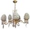 Vintage Murano Glass Chandelier, 1950s, Image 6