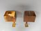 Brutalist Wall Lights in Brass by Paul Moerenhout, 1970s, Set of 2, Image 17