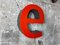 Large Vintage Light Letter E, 2000, Image 4