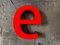 Large Vintage Light Letter E, 2000, Image 1