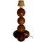 Dutch Handcrafted Wooden Sphere Ball Table Lamp, 1972 9