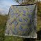 Growth Olive Recycled Cotton Woven Throw by Rosanna Corfe 4