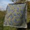 Growth Olive Recycled Cotton Woven Throw by Rosanna Corfe, Image 4