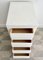 White Bedside Cabinet with Drawers 8