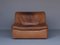 Buffalo Leather DS46 Modular Sofa from de Sede, 1970s, Set of 4 7