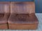 Buffalo Leather DS46 Modular Sofa from de Sede, 1970s, Set of 4 17