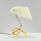 Vintage Yellow Acrylic Table Lamp attributed to Apolinary Galecki, 1960s 1