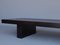 Brutalist Wooden Coffee Table Bench, 1980s, Image 9