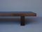 Brutalist Wooden Coffee Table Bench, 1980s 11