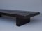 Brutalist Wooden Coffee Table Bench, 1980s, Image 7
