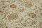 Large Vintage Beige Area Rug, Image 5