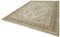 Tapis Beige Vintage en Coton 3