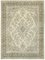 Vintage Beige Area Rug in Cotton, Image 1