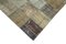 Brauner Vintage anatolischer Teppich aus Baumwolle 4