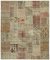 Brauner Vintage anatolischer Teppich aus Baumwolle 2