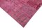 Tappeto anatolico in cotone rosa, Immagine 4