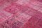 Rosa anatolischer Vintage Teppich 10