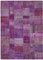 Vintage Anatolian Purple Rug, Image 1