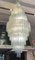 Lámpara de araña Tronchi italiana grande de cristal de Murano, años 90, Imagen 5