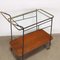 Vintage Brass Bar Trolley, 1960s, Image 5