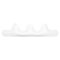 White Glossy Kamm 3 Coat Hanger by Zieta, Image 1