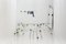 White Glossy Kamm 3 Coat Hanger by Zieta 11