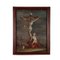Christ on the Cross and Mary Magdalen, Painting, Framed, Image 1