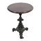 Round Bistro Table with Cast Iron Base 1