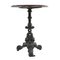 Round Bistro Table with Cast Iron Base 2