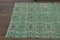 Vintage Turkish Oushak Folk Art Runner Rug in Wool, Image 6