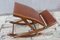 Petit Rocking Chair ou Repose-Pieds Pliant, 1970s 5
