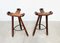 Vintage Spanish Bar Stools, Set of 2 5