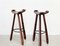 Vintage Spanish Bar Stools, Set of 2, Image 1